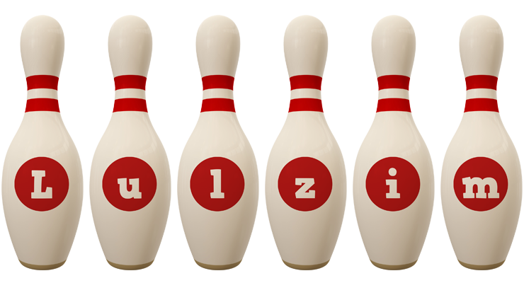 Lulzim bowling-pin logo