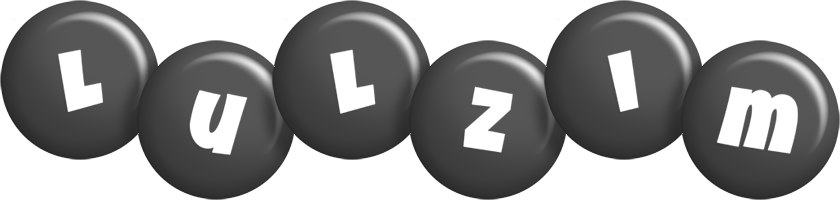 Lulzim candy-black logo