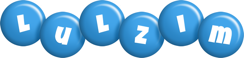 Lulzim candy-blue logo