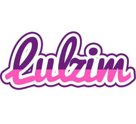 Lulzim cheerful logo