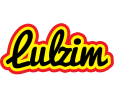 Lulzim flaming logo