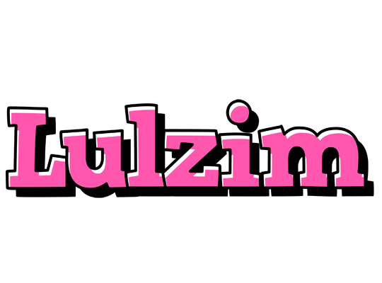Lulzim girlish logo