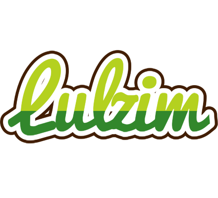 Lulzim golfing logo