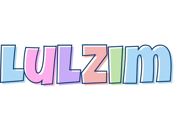 Lulzim pastel logo