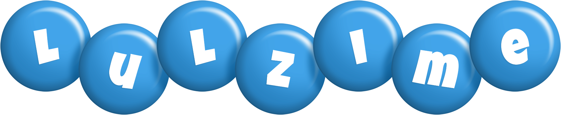 Lulzime candy-blue logo