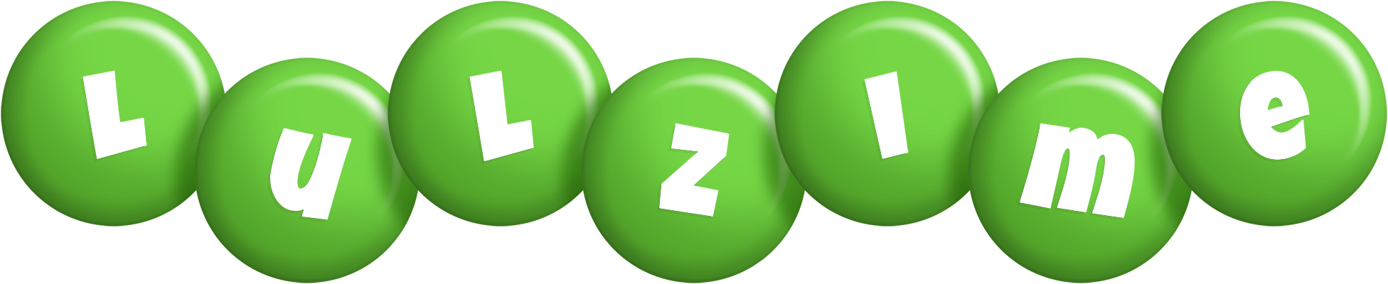 Lulzime candy-green logo