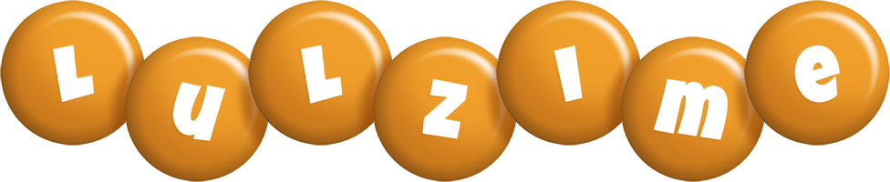 Lulzime candy-orange logo