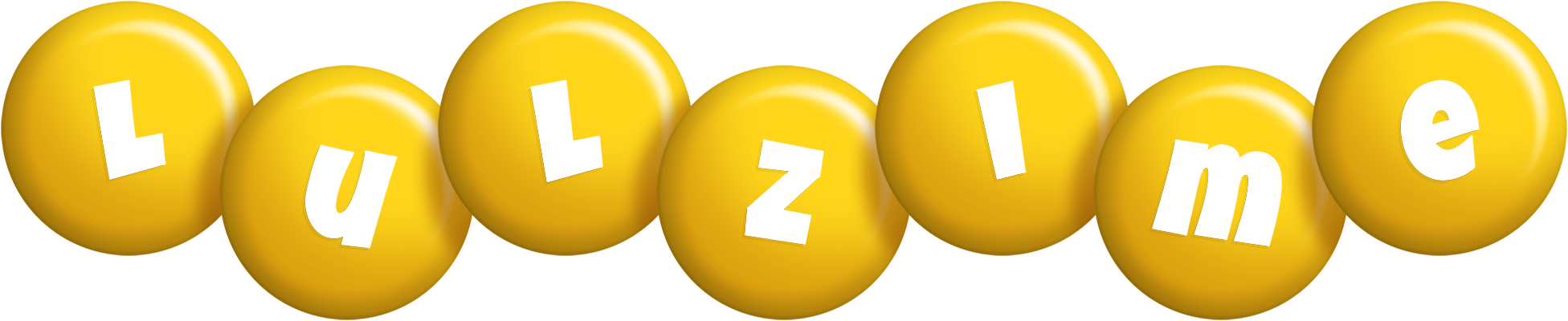 Lulzime candy-yellow logo