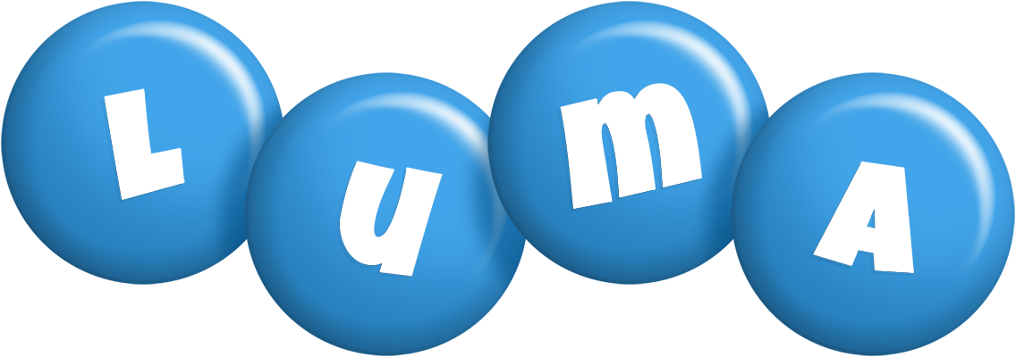 Luma candy-blue logo