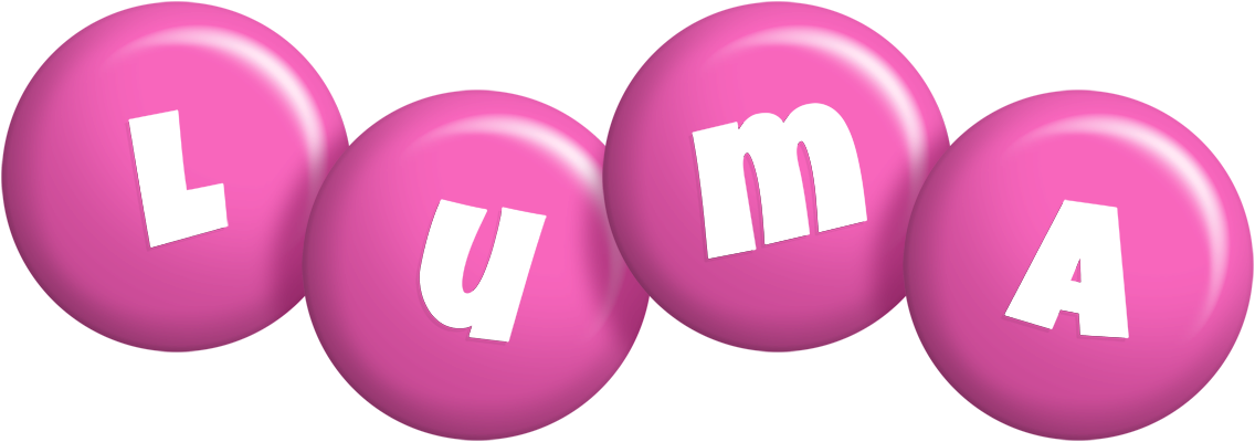 Luma candy-pink logo