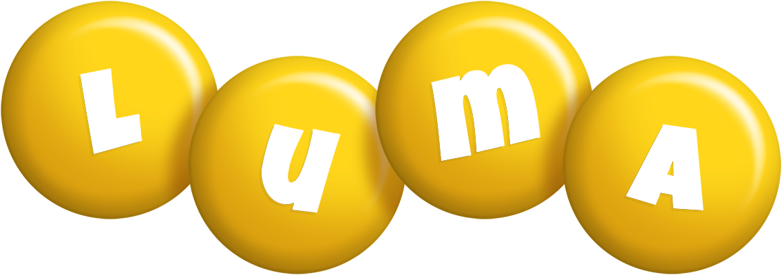 Luma candy-yellow logo