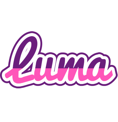 Luma cheerful logo