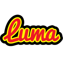 Luma fireman logo