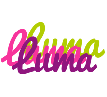Luma flowers logo