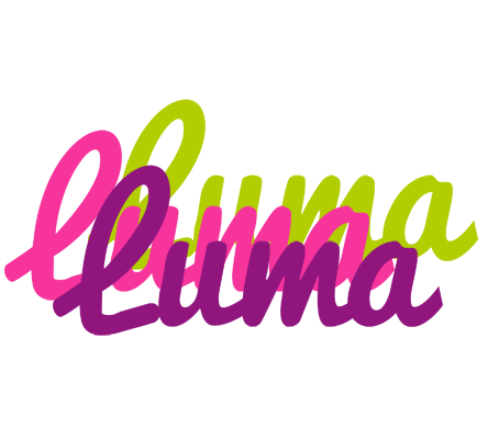Luma flowers logo
