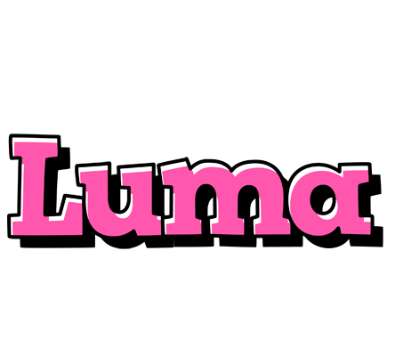 Luma girlish logo