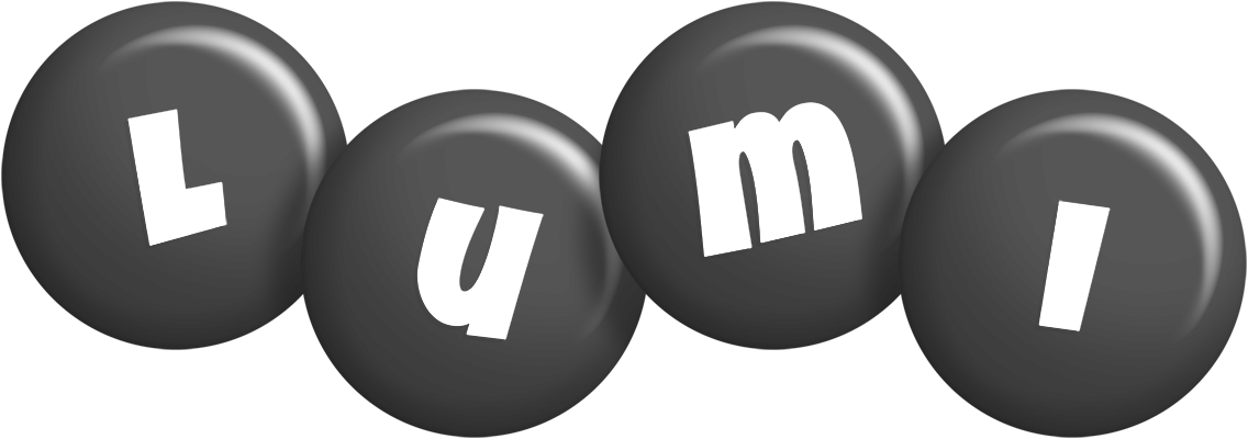Lumi candy-black logo