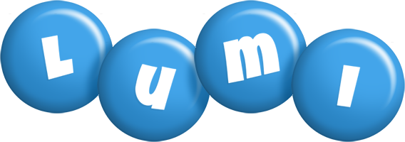 Lumi candy-blue logo