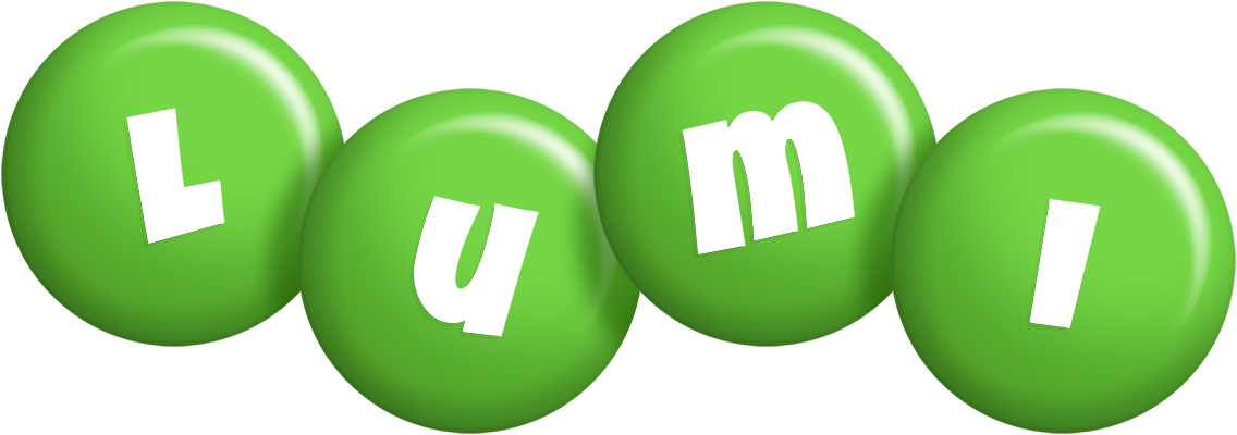 Lumi candy-green logo