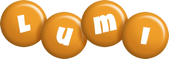 Lumi candy-orange logo