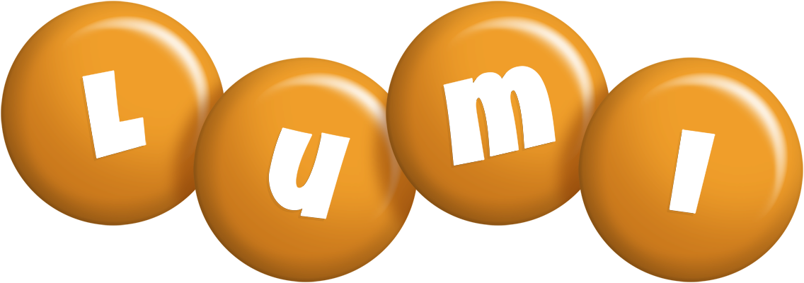 Lumi candy-orange logo