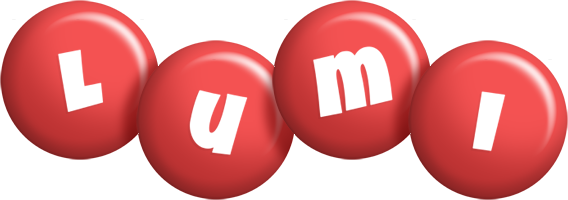 Lumi candy-red logo