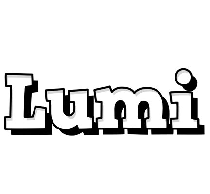 Lumi snowing logo