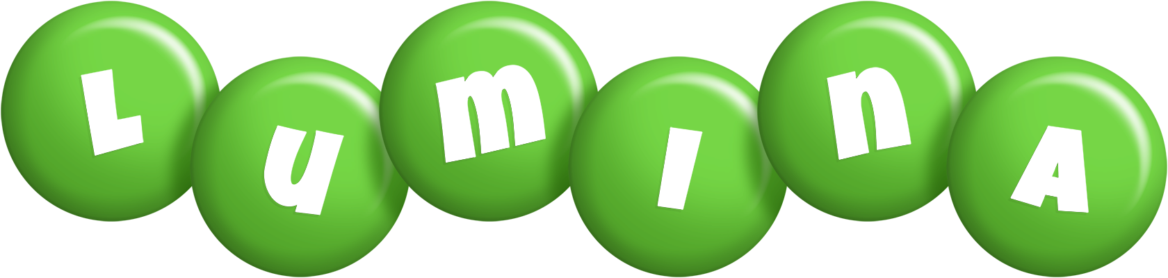 Lumina candy-green logo