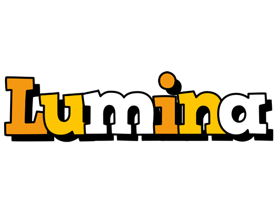 Lumina cartoon logo