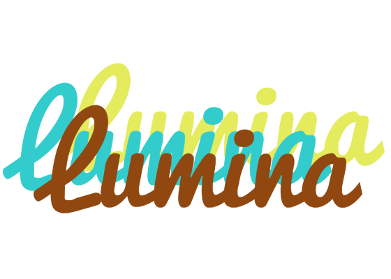 Lumina cupcake logo