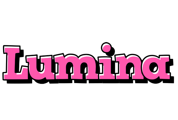 Lumina girlish logo