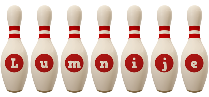 Lumnije bowling-pin logo