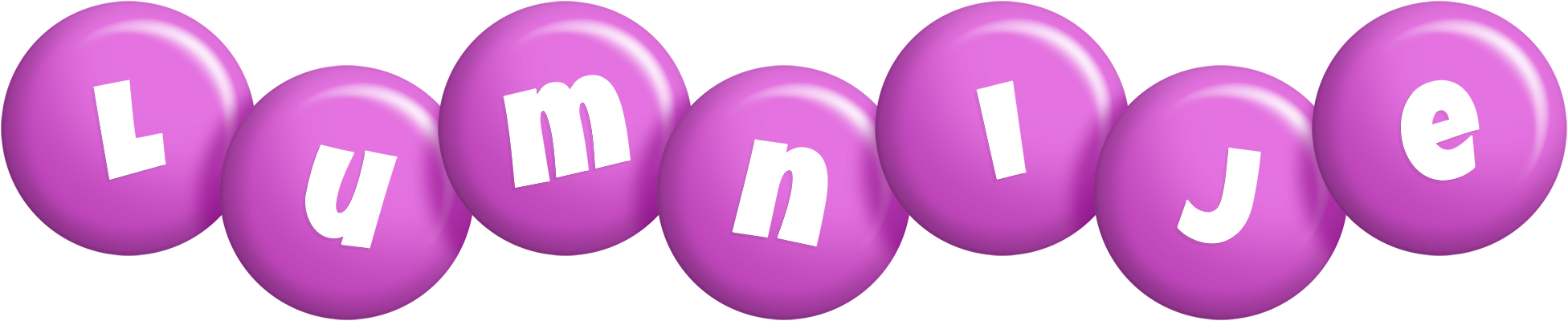 Lumnije candy-purple logo