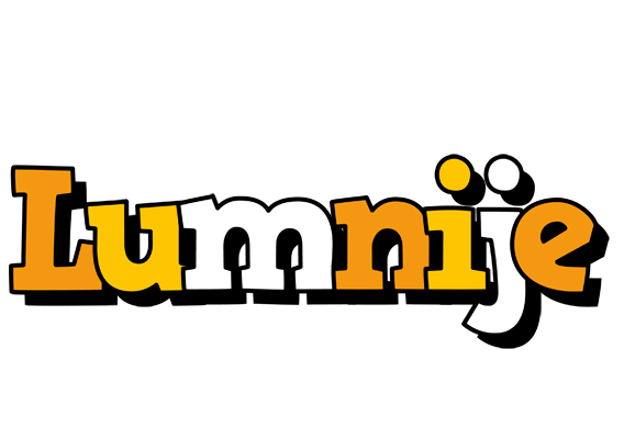 Lumnije cartoon logo