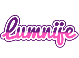 Lumnije cheerful logo