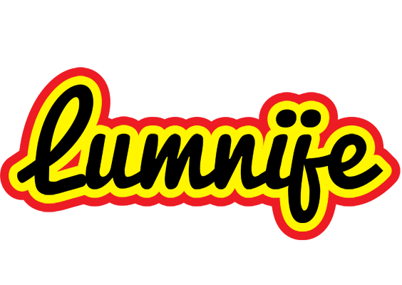 Lumnije flaming logo