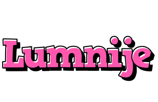 Lumnije girlish logo