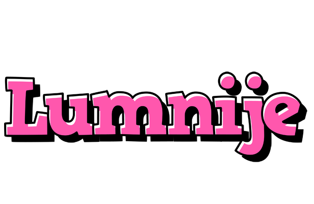 Lumnije girlish logo
