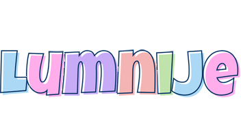 Lumnije pastel logo