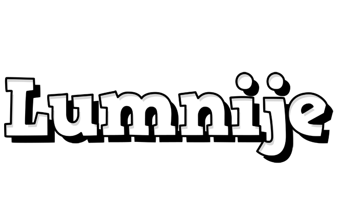 Lumnije snowing logo