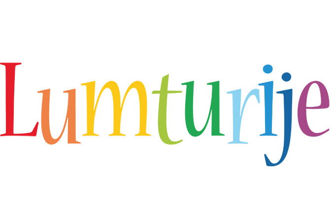 Lumturije birthday logo