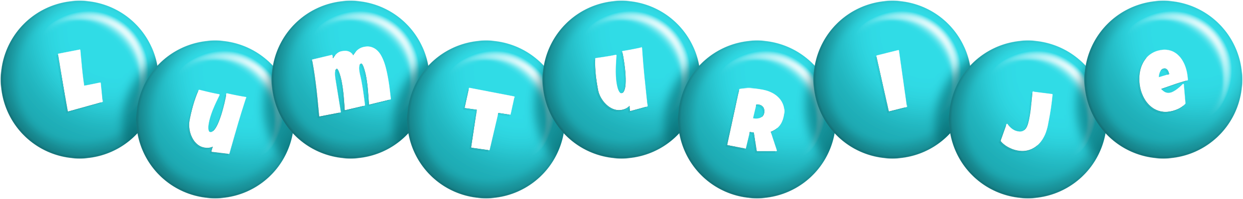 Lumturije candy-azur logo