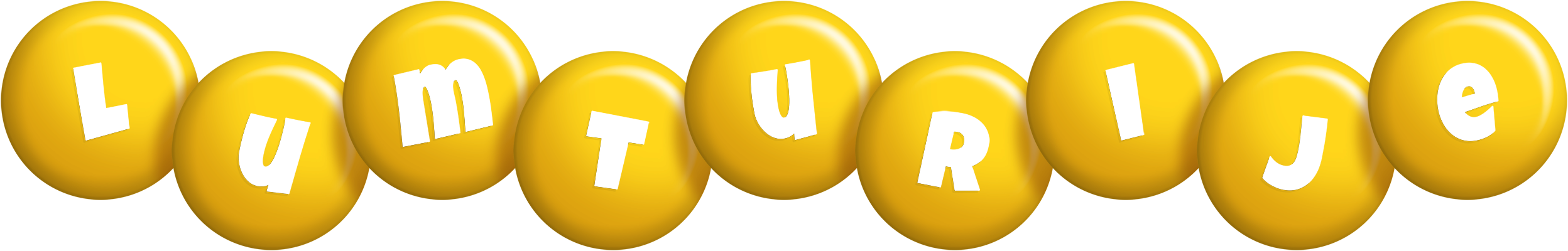Lumturije candy-yellow logo
