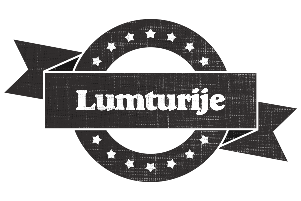 Lumturije grunge logo