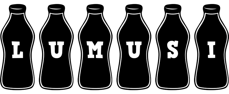 Lumusi bottle logo