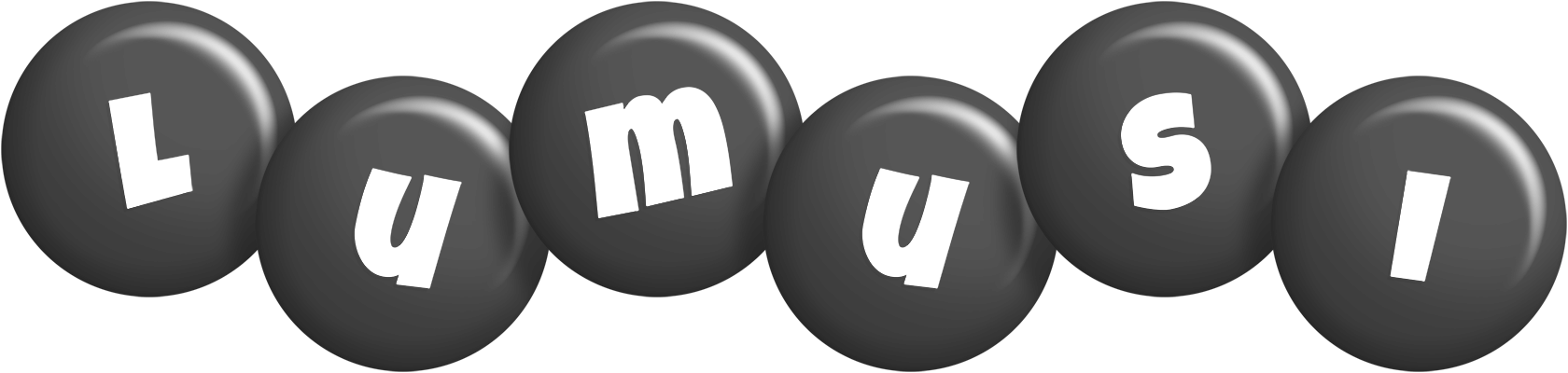 Lumusi candy-black logo