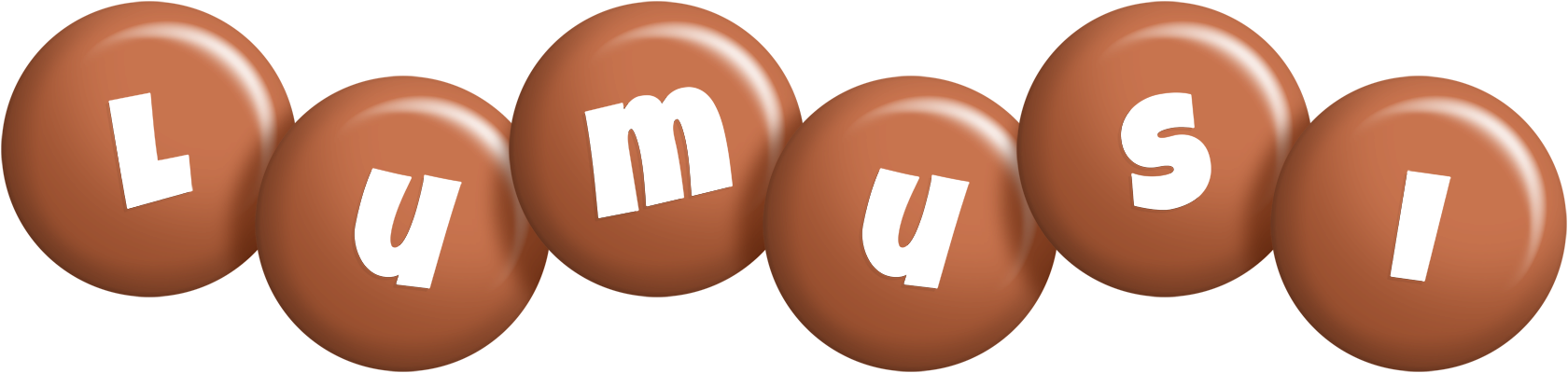 Lumusi candy-brown logo