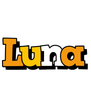 Luna cartoon logo