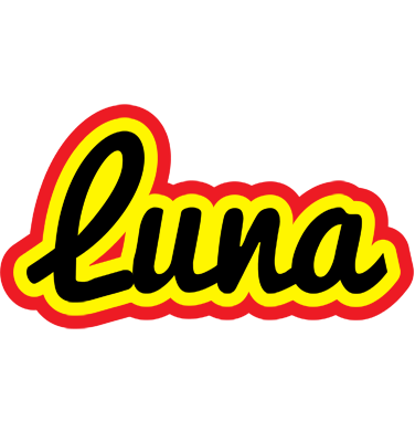 Luna flaming logo
