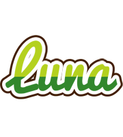 Luna golfing logo